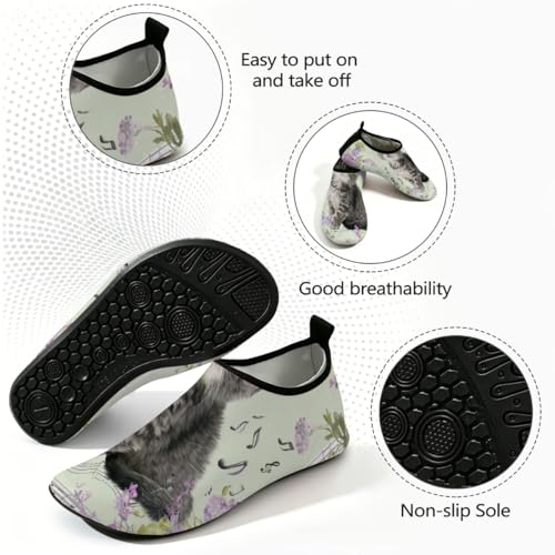 Zapatos de natación antideslizantes para evitar cortes en rocas 4