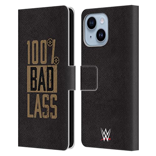 Coque iPhone 14 Plus WWE Becky Lynch étui portefeuille cuir avec rangements