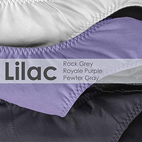 Neione Period Underwear Menstrual Panties Postpartum Underpants Lace Hipsters Women Briefs 3 Pack Lilac 3Xl Plus Size #TOP4