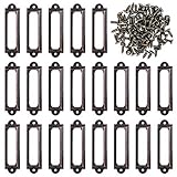 Vielfältige Anwendungsmöglichkeiten: Die dekorativen Etikettenrahmen von TsunNee eignen sich zum Markieren von Schubladen, Bücherregalen, Aktenschränken, Fächern, Schmuckkästen, Geschenkschachteln, Holz-Aufbewahrungsboxen, Vintage-Briefsortierer, Weinkeller usw. Schön und praktisch für Ihre Bedürfnisse.