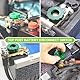 Spurtar Batterie Trennschalter 12V 24V Batteriehauptschalter Autobatterie SchalterBatterietrennschalter, Hauptstromschalter für Auto Truck Boot Fahrzeuge