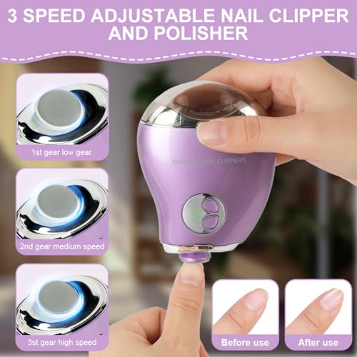 LOPHE Electric Nail Clippers - Image 4