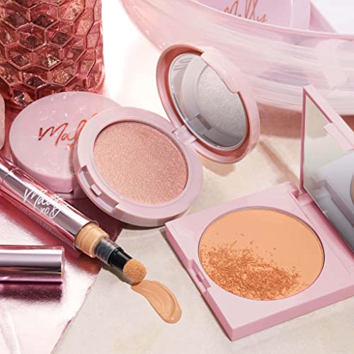 Mally Beauty Positive Radiance Skin Perfecting Highlighter, Liquid-Powder Luminous Formula, Sparkling Champagne #TOP5