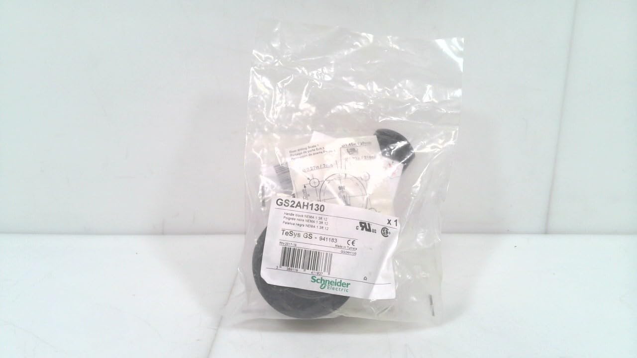 Maneta ext front 100-400A noire pour commande rotative de disjoncteur triphasé - 4