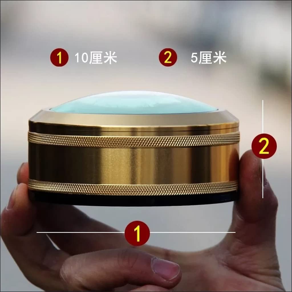 Soporte de Escritorio de Vidrio óptico Grande, Lupa de 100mm para Personas Mayores, Lupa portátil de Lectura