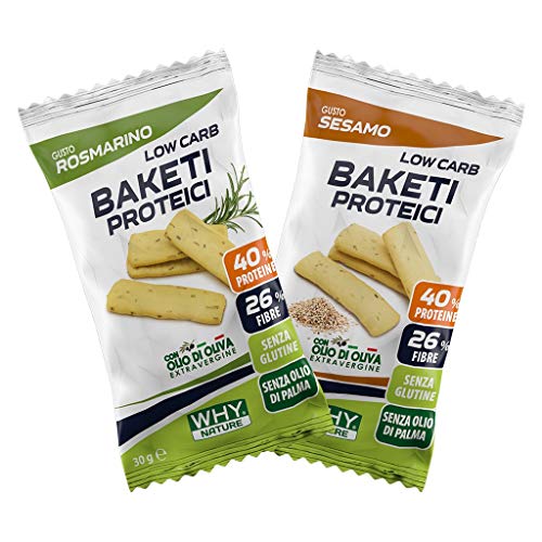 Box da 25Pz. Low Carb Baketi Proteici 30g SENZA