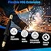 Shruy 360 Flexible mig welding neck, flexible Mig Extension, 0.023''&0.03
