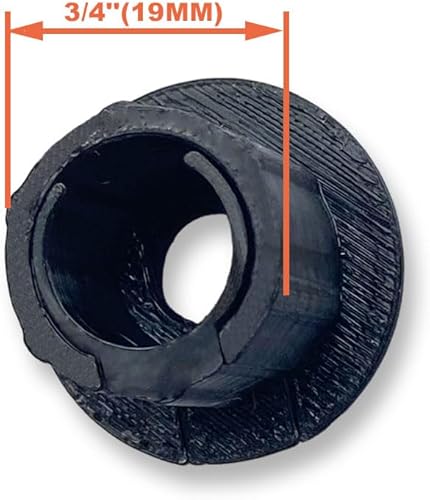 Miniatura 3 de FANRTE Cable de pared de 34 pulgadas para ojal de cable Ethernet Starlink, 2 bujes de pared a presión para cable de antena satélite Starlink