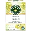 Traditional Medicinals Organic Fennel Herbal Tea, Promotes Digestive Health, (Pack of 2) 32 Tea Bags Total