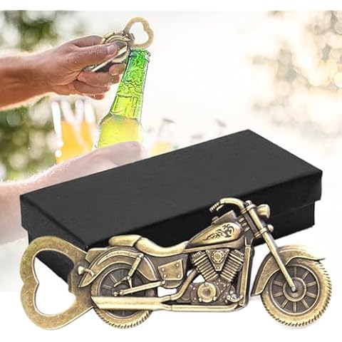 TRKETK Vintage Motorcycle Beer Bottle Opener Cover