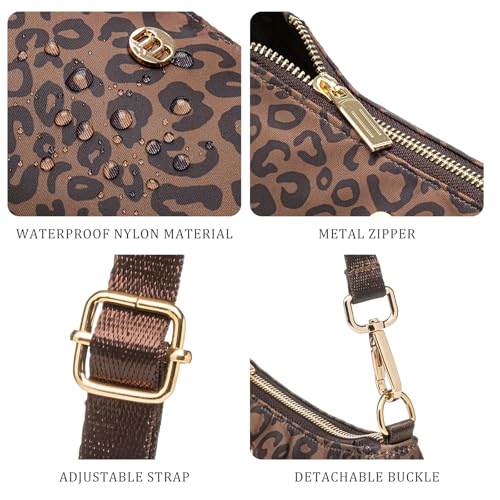 Image of Shoulder Bag for Women Handbags with Adjustable Strap Underarm Purse Mini Clutch Purses Trendy Crescent Bags 1L