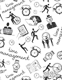  2022: Planificador Mensual, Organizador Mensual A4 - Agenda Planner Mensual  Vista de un Mes Calendario para el Hogar Estudio y los Planes de Oficina de Trabajo  21,59 x 27,94 cm