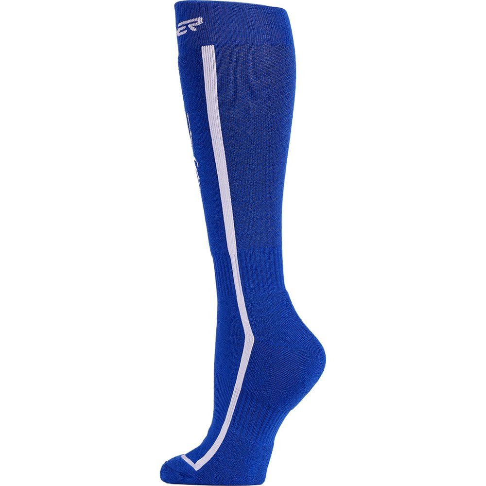 Spyder Sweep Ski Sock Women's (US, Alpha, Small, Regular, Regular, Electric Blue)