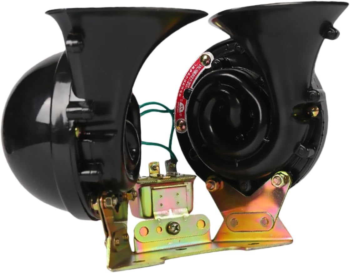 Loudspeaker Loud Air Horn Woofer Dual Tone Horn Super Loud 12v Car s Motorcycle Air Bull s for Truck Car Kit Electronic Frame Shell