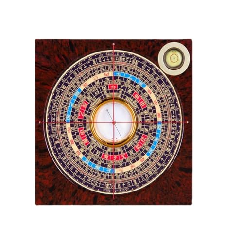 Brújula Feng Shui Pan Bagua de Cobre Puro 11.8 cm miniatura 1