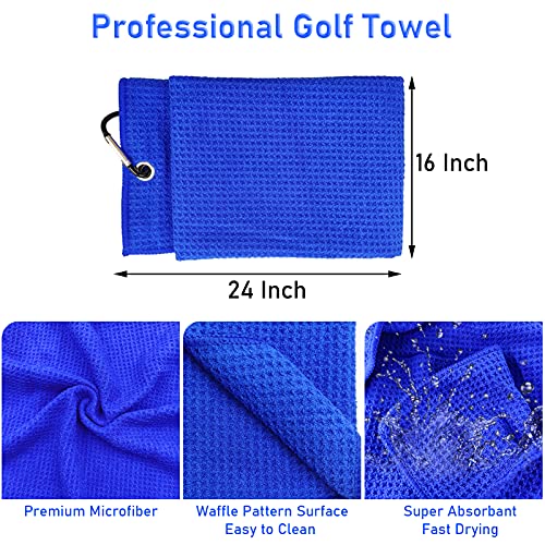 Yumzeco-Toalla-De-Golf-Cepillo-De-Golf-Accesorios-Golf-Con-Tee-De-Golf-De-30-Piezas-Toallas-Retractiles-Con-Clip-Kit-De-Limpieza-De-Cepillos-De-Golf-Kit-De-Limpieza-De-Golf