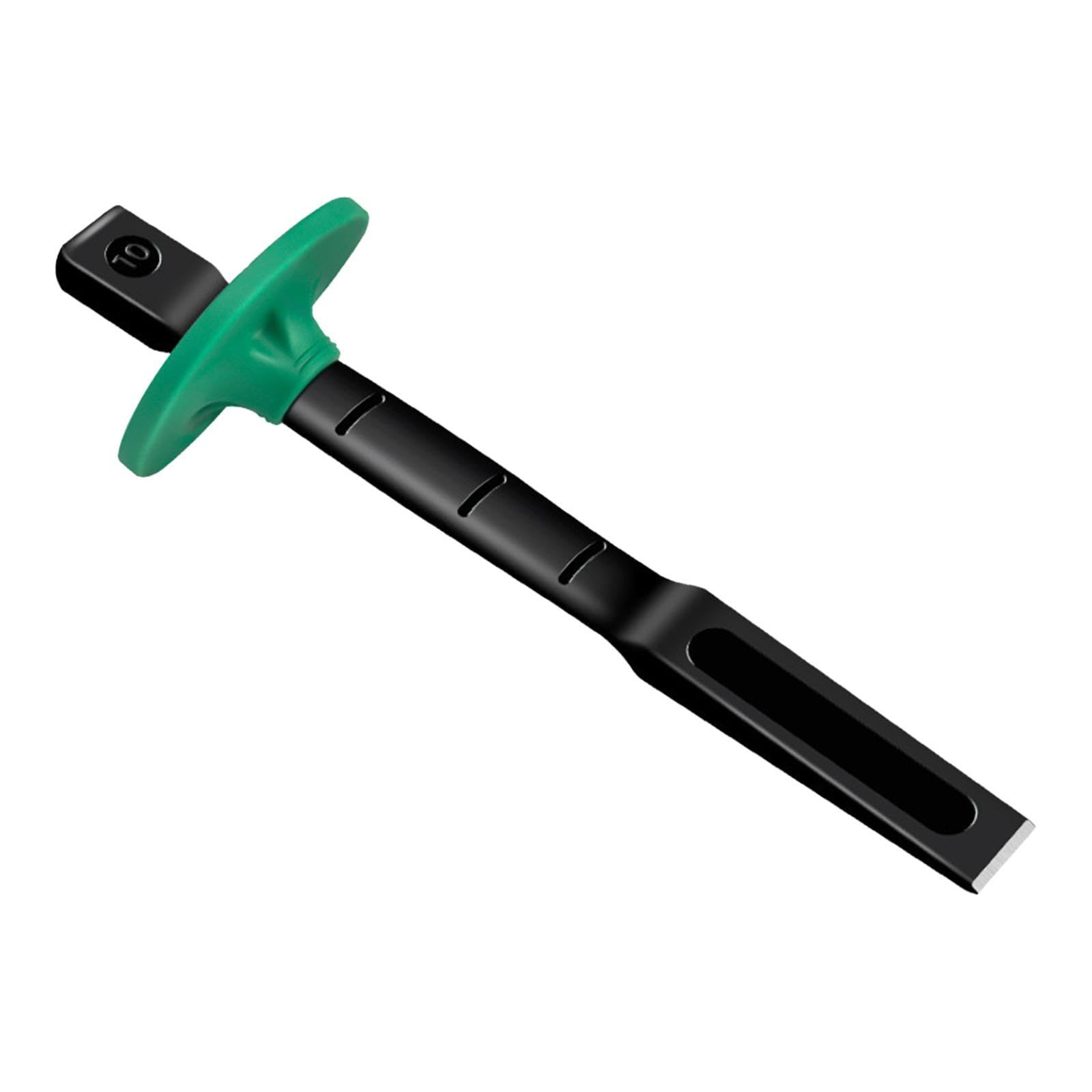 Harilla Cincel de Mampostería, Cincel Plano, Herramienta Manual Antideslizante, Multiusos, para Cortar Piedra de Cemento, Herramienta de Hormigón para Demolic, 25cm