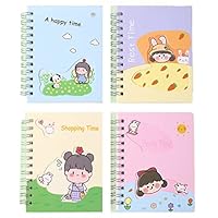 リングノート♡ Amazon | QQZSG リングノート A7 色違い6 ノート リングメモ帳