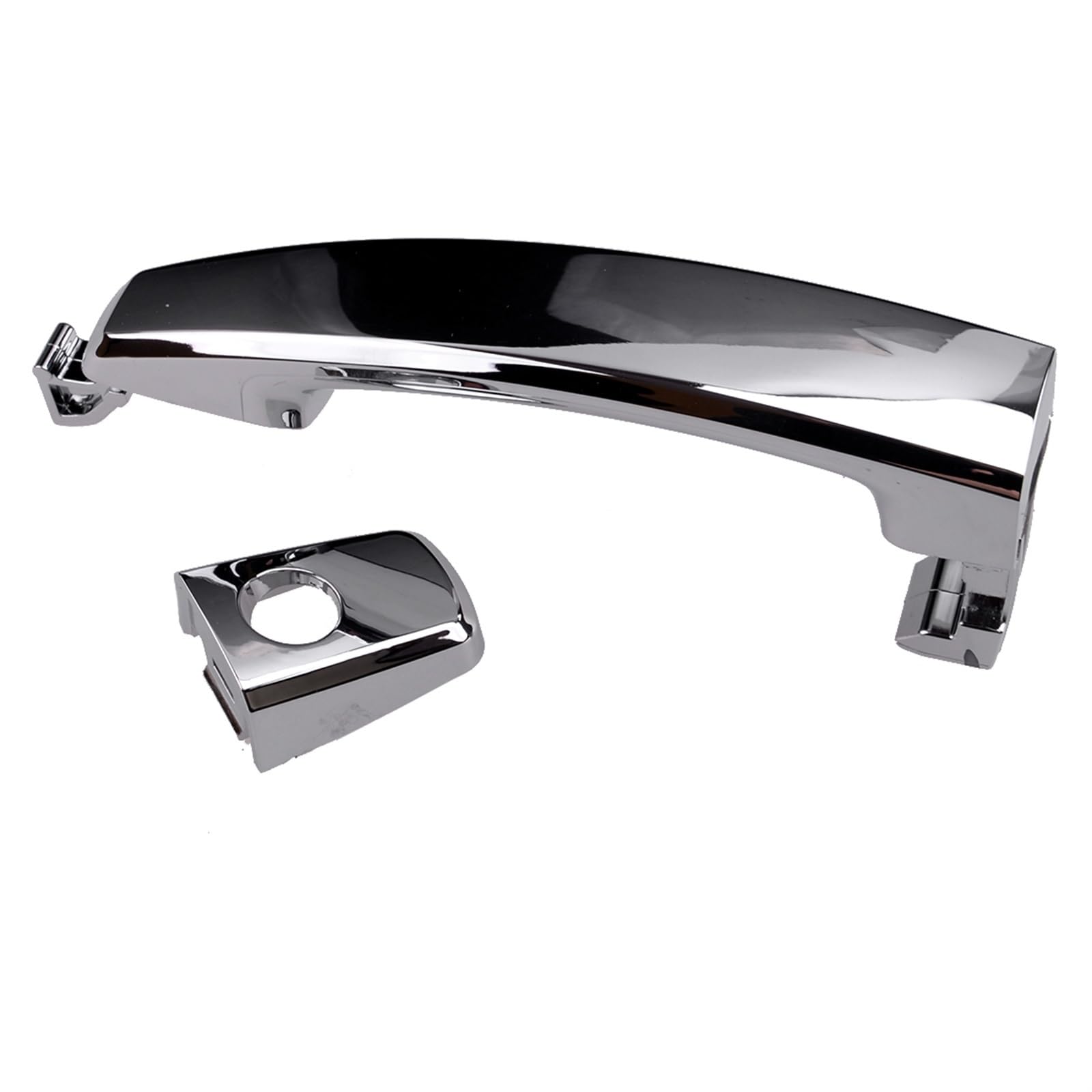 Lzbzhb One Color Car Exterior Outsidedoor Handle For Vauxhall For Antara 2.0 .4 2007 2008 2009 2010 2011 2012 Silver Car Exterior Front Left Door Handle Styling 96468266