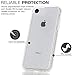BAISRKE Clear Glitter Case for iPhone SE 2, Hybrid Heavy Duty Protection Case Hard Plastic & Soft TPU Sturdy Shockproof Armor High Impact Resistant Cover for iPhone SE 2/8 / 7 / 6S 6 [Clear]