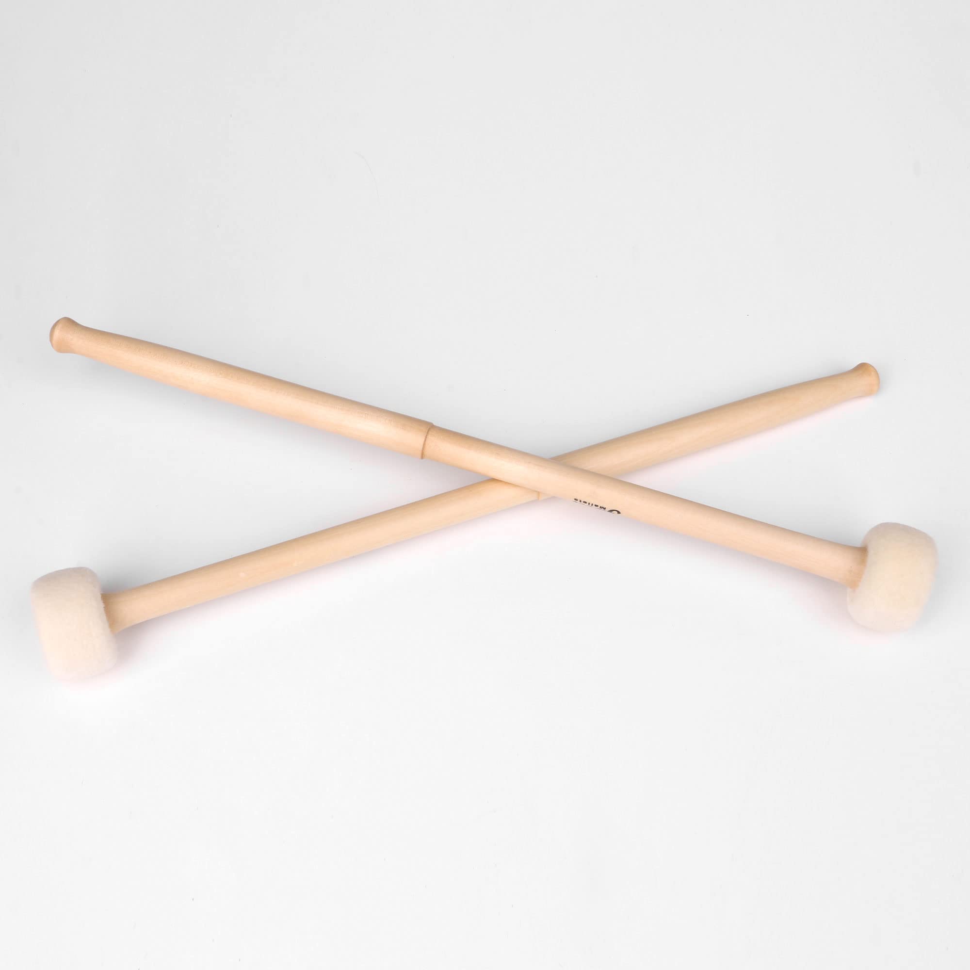 Lot de 2 maillets multi-usages en feutre avec manche en érable 35,6 cm