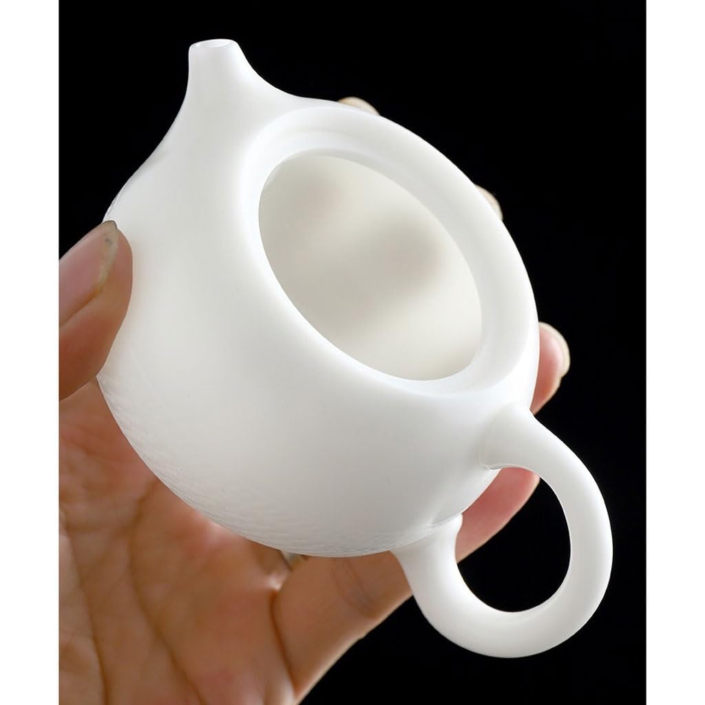 Dzbanek do herbaty ziołowej, prosty czajniczek, pojedynczy czajniczek, herbata Kung Fu, ceramiczny czajniczek, zestaw do herbaty popołudniowej, akcesoria do ceremonii herbacianej, zaparzacz do herba
