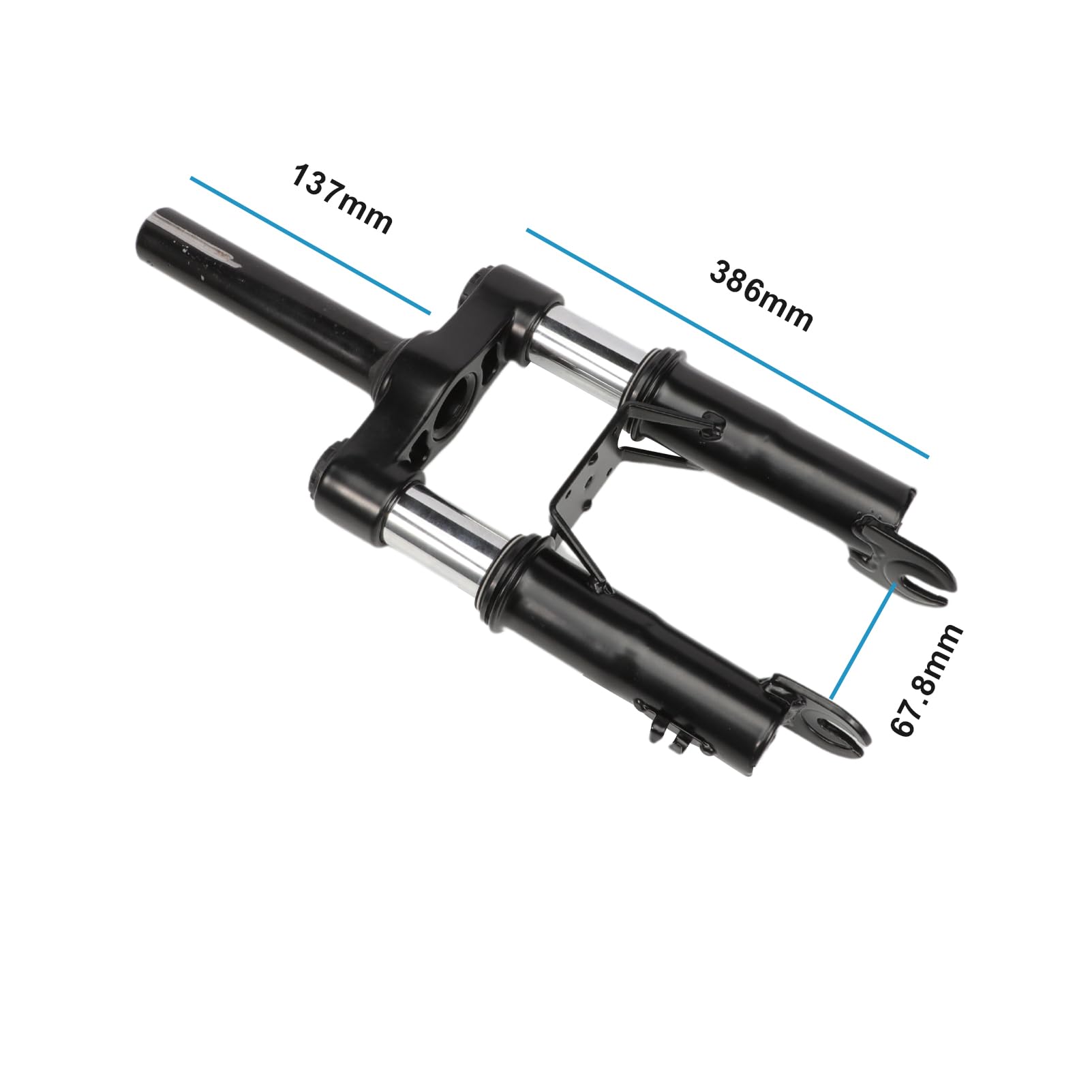 Fourche de Suspension Amortisseur Avant pour Xiaomi M365 Pro/Pro2/1S/Essential Lite/Mi 3 Garde-Boue/Support de Pied/Scooter