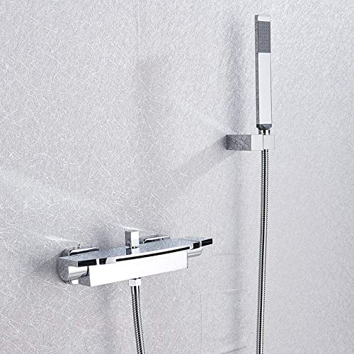 Mitigeur cascade blanc élégant pour baignoire chic et moderne
