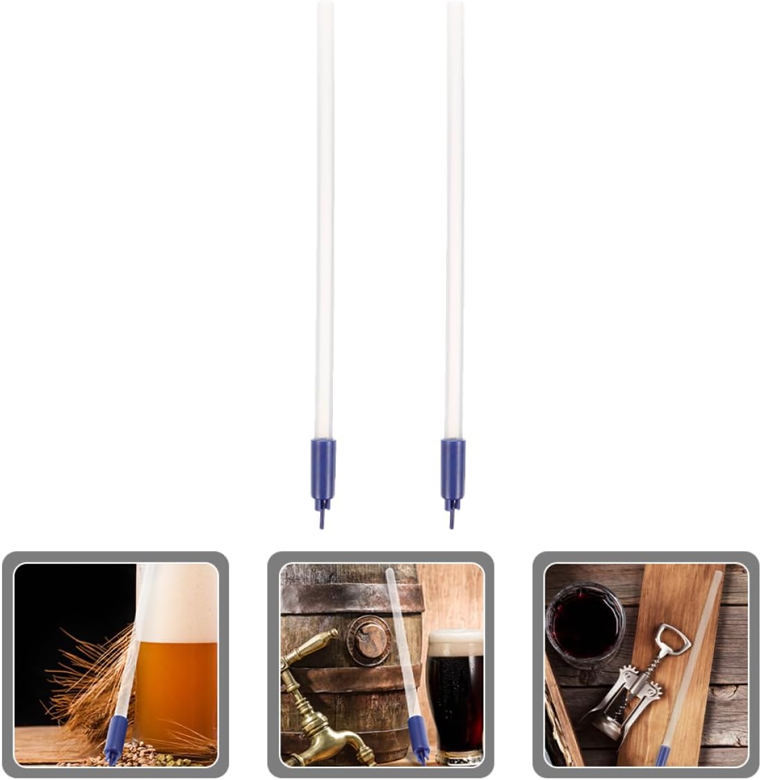 OUNONA 8pcs Wine Bottling Valve Practical Bottle Filler Tool for Homebrewing Sturdy Plastic Design for Easy Filling of Beer and Wine Bottles