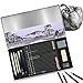 Wonwood_direct Bleistift Set, 29 Zeichenstifte Set, Sketch Bleistift Set mit Graphitstifte, Kohlestifte, Extender für Zeichnungen, Künstler, Kinder, Erwachsene, Skizzieren Liebhaberin (2H - 14B) Sketch günstig Kaufen-Wonwood_direct Bleistift Set, 29 Zeichenstifte Set, Sketch Bleistift Set mit Graphitstifte, Kohlestifte, Extender für Zeichnungen, Künstler, Kinder, Erwachsene, Skizzieren Liebhaberin (2H - 14B)