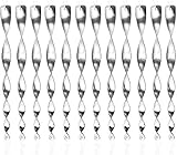 AIlysa Reflektierende Vogelschreck, 12pcs Reflektierende Windspirale, Vogel abwehr Garten Dekoration