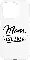 Vista 14 de Mom Est 2026 New Mother Parent New Born Child Parenthood Case for iPhone 17