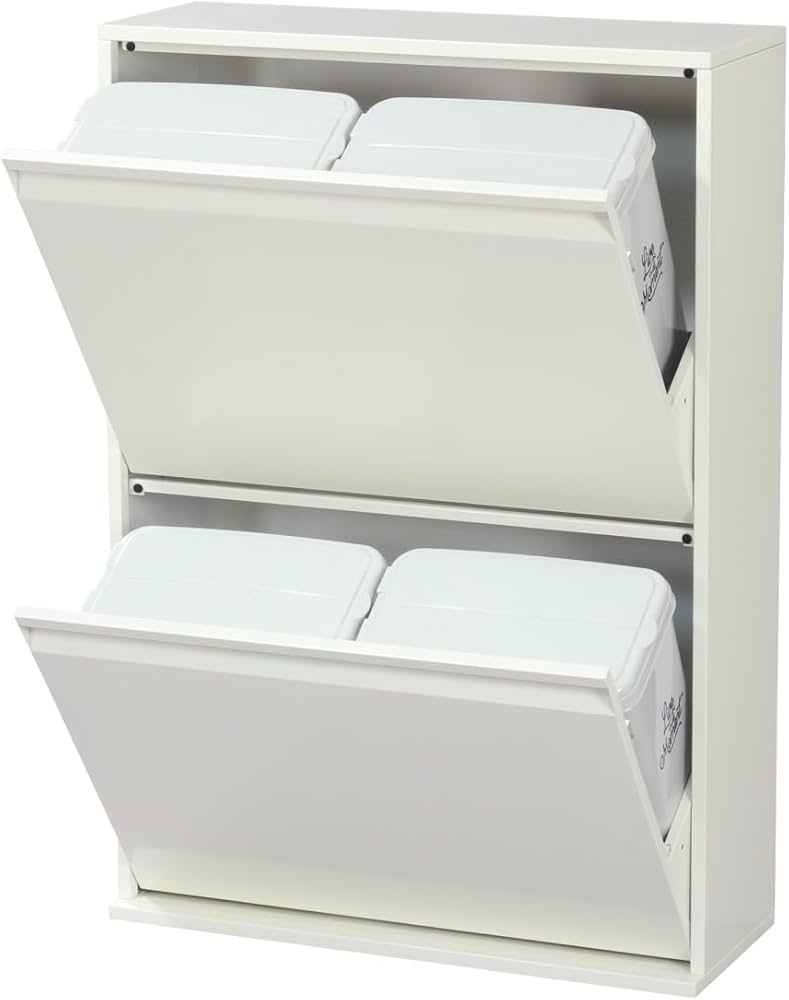 Amazon.co.jp: 川口工器 スチール 薄型 ダストボックス 完成品