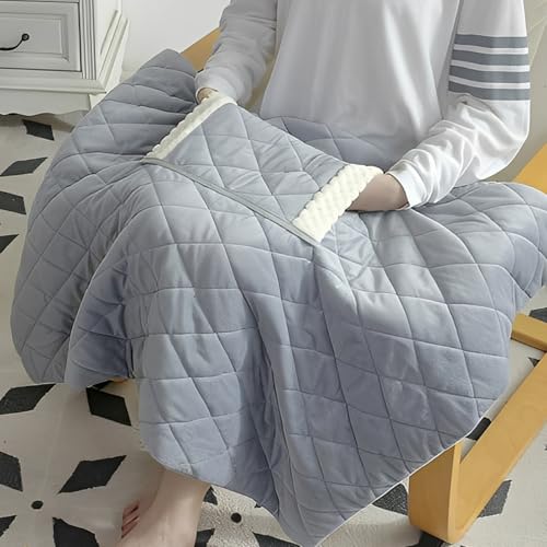 Manta eléctrica para regazo el regalo de invierno ideal para el hogar o la oficina 4