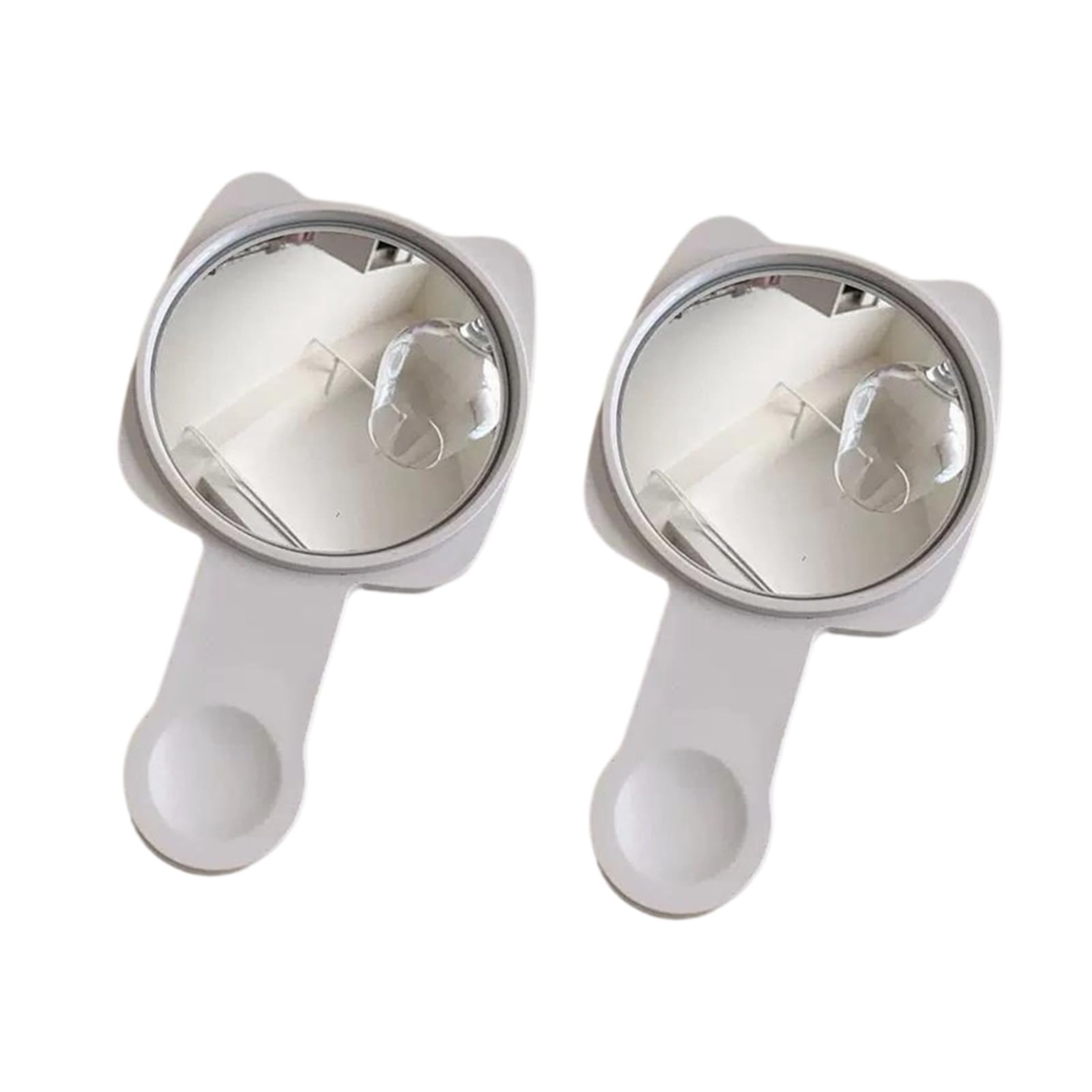 SHINLHUA 2Pcs Selfie Mirrored Clip with Wide Angled View for Phone Camera Rear Photography Vlog Accessories Universals Fit Rear Camera Selfie Mirrored for Mobile Phones