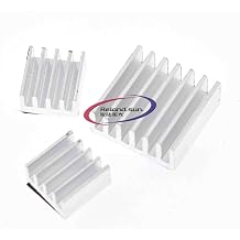 2Set/lot Adhesive Raspberry Pi 3 Heatsink Cooler Pure Aluminum Heat Sink Set Kit Radiator for Cooling Raspberry Pi 2 B