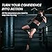 PULSEIT Knockout Boxing Gloves, Premium PU Leather Construction, Advanced Paw & Fist Protection