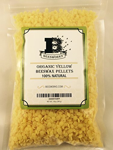 Natural Planet YOB-14 Beesworks Organic Yellow Beeswax Pellets (14 Oz) | 100% Pure, Cosmetic Grade thumb #1