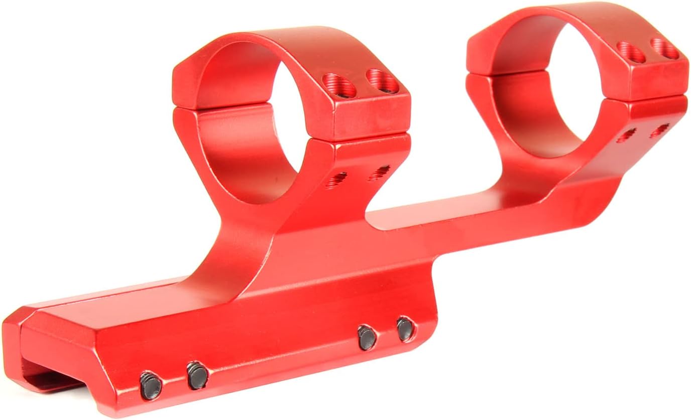 TACFUN Slim Offset Cantilever Picatinny Weaver Scope Mounts 1"/30mm W Inserts