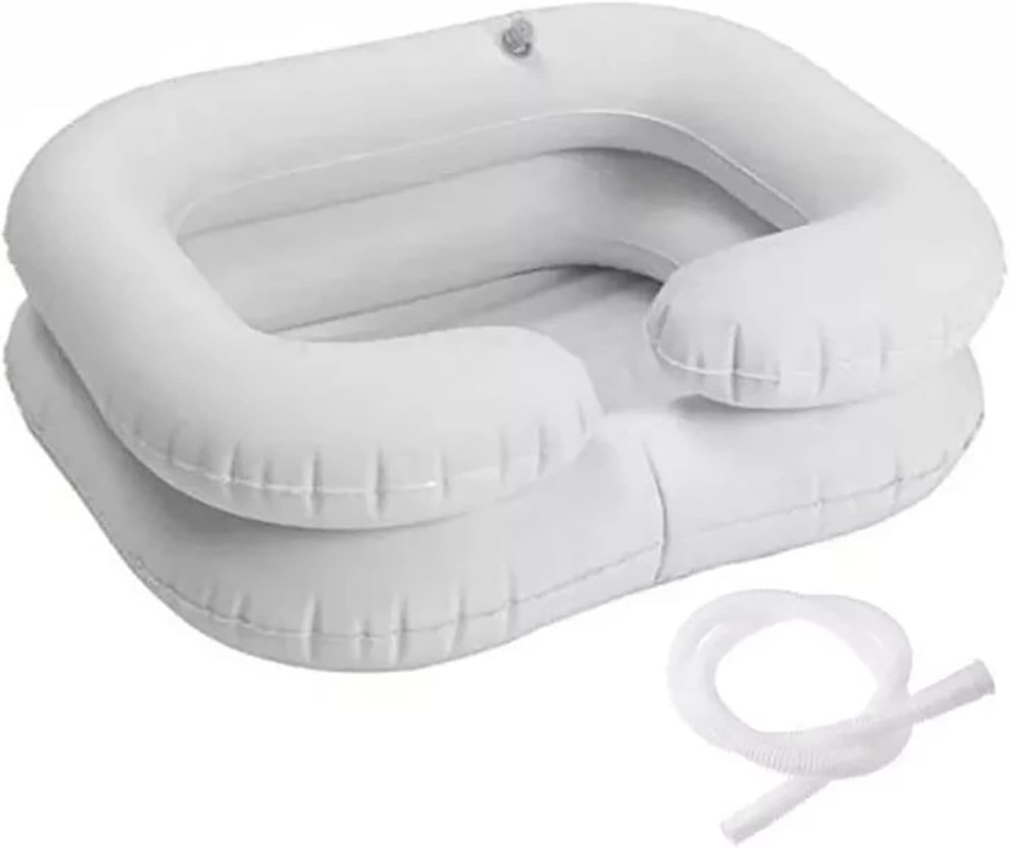 Portable Shampoo Basin for Hair Washing,Inflatable Washing Sink with Pump, Disabled Hair Washing Tool, Sink Bathing Aids for Injured Elderly Disabled Handicapped