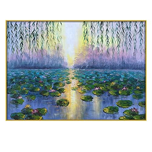 Kit Peinture Diamant 5D Lotus Grand Format 70x120 cm - Broderie Strass Complet pour Adulte