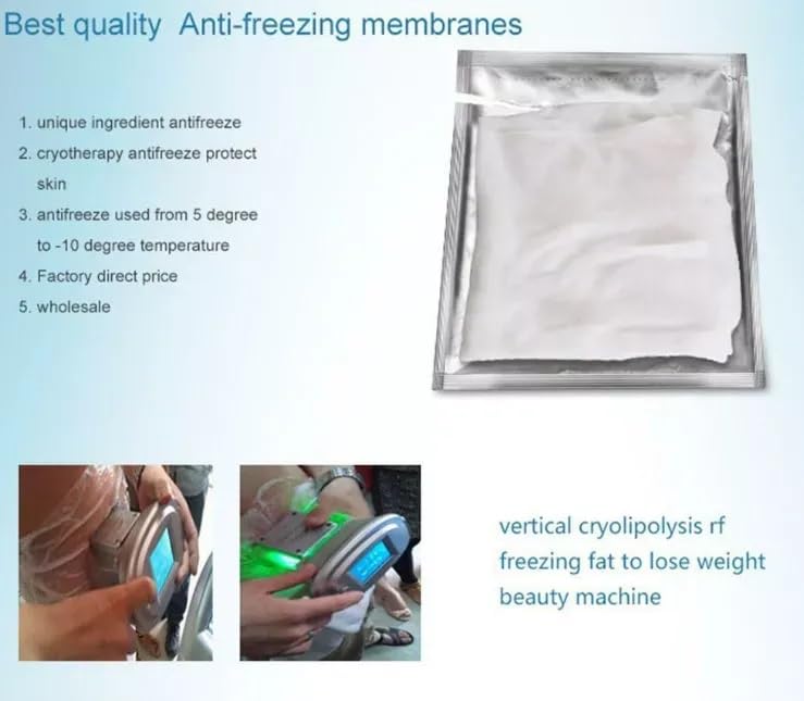 10pcs Antifreeze Membrane Anti Freezing Membrane Anti Freeze Film For Fat Freeze Treatment Anti Freezing Cryo Pad-70gm 1
