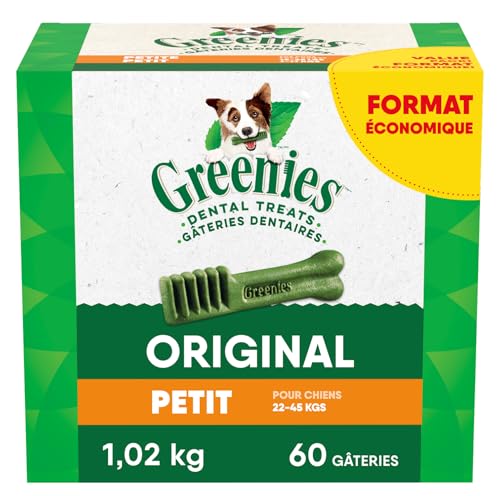 GREENIES Dog Treats Original Petite Natural Dental Care, (60 Treats) 36oz. Pack image 8