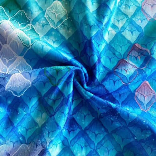 DNFUN Mermaid Tail for Womens,Without Monofin.SML