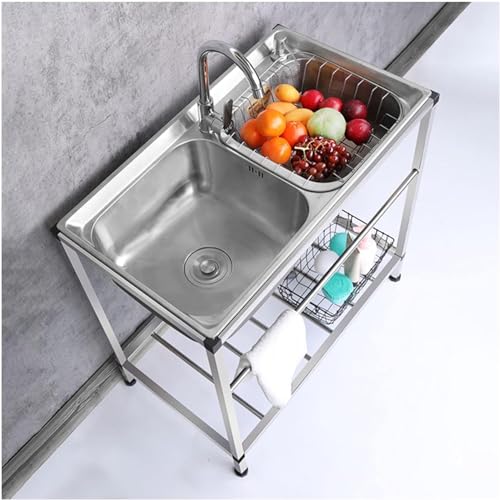 Wappigo DuoSpül Edelstahl Doppelbecken Spüle