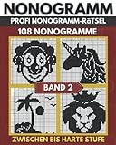 Nonogramm: Profi Nonogramm-Rätsel in schwarzweiss in größerem, Griddlers, Hanjie, Pic-a-Pix Logik-Rätsel für Erwachsene (Nonogramm Heft) - Logi Brainz, Happy Bottlerz 
