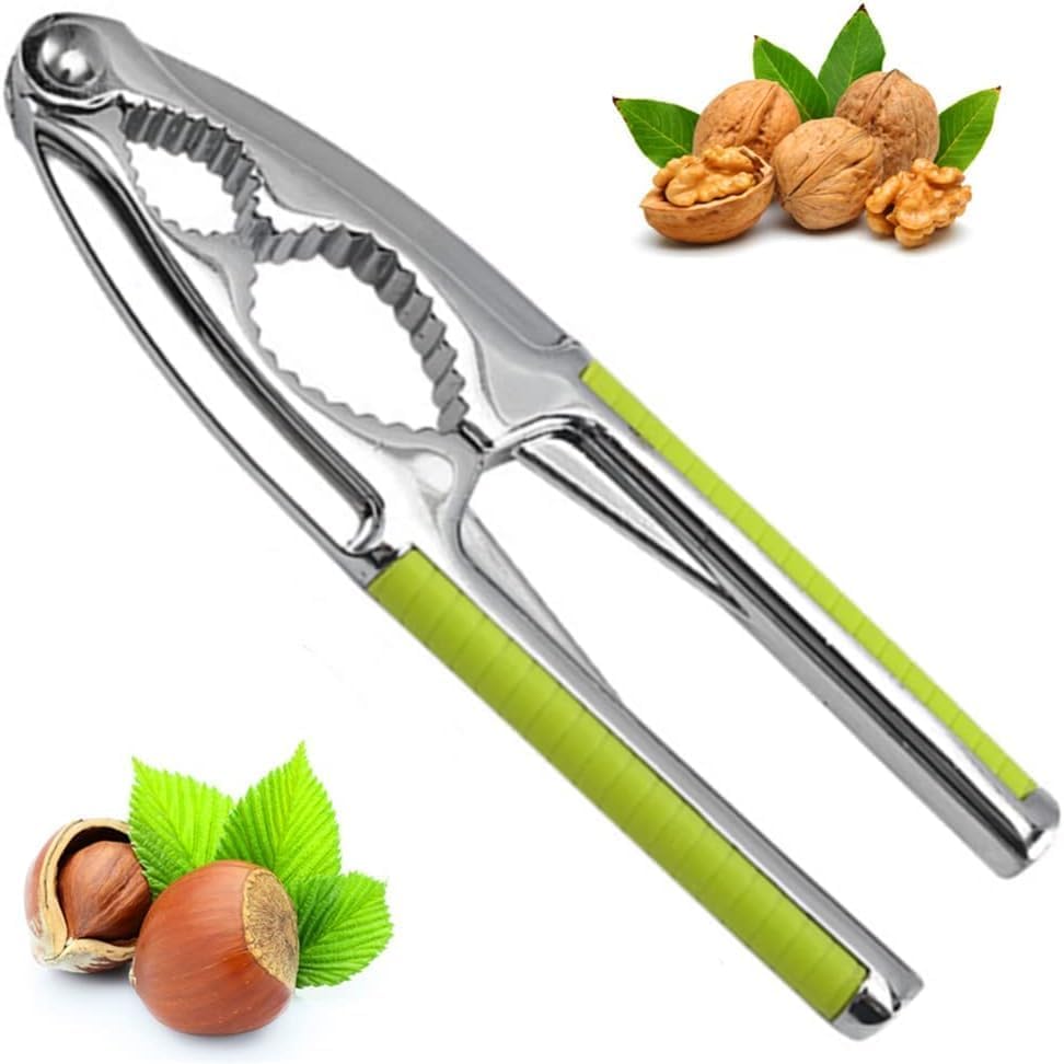 Juzr Walnut Cracker Tools, Windspeed Heavy Duty Nut Crackers for Walnuts Pistachio Stainless Steel Walnut Cracker Opener Tool with Non-Slip Handle | Pack 1 (B0CP83T75N) Amazon Price History, Amazon Price Tracker