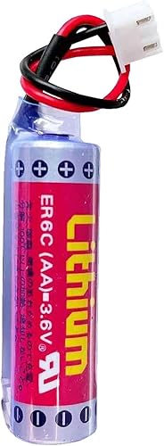 Miniatura 5 de 30Pcs 1800mAh ER6C AA 3.6V PLC Battery for FX F2-40BL with White Plug Non-Rechargeable Lithium Battery