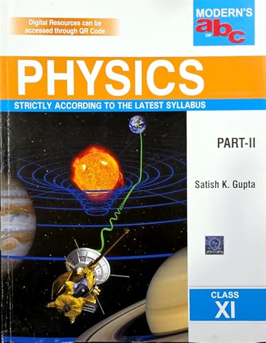 Image of Modern ABC Physics for Class 11 CBSE - Part 1 & 2 - As Per NCERTs - Combo Set of 2 Books [ORIGINAL BOOKS WITH HOLOGRAM-TOP GRADE PAPER & PRINT] ... [PRICE INCLUDES ADDITIONAL DELIVERY CHARGES]