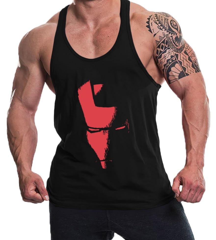 Image of THE BLAZZE Men's Cotton Sleeveless Tank Tops Gym Vest for Mens